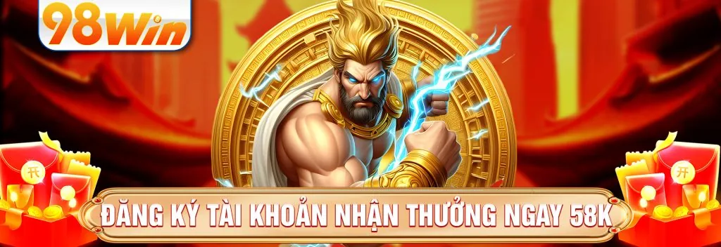 Giao diện đăng ký tài khoản 98wim
